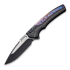 We Knife Exciton, Black Titanium, Flamed, Black Stonewash WE22038A-4