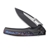 We Knife Exciton, Black Titanium, Flamed, Black Stonewash WE22038A-4