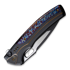 We Knife Exciton, Black Titanium, Flamed, Black Stonewash WE22038A-4