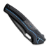 We Knife Exciton, Black Titanium, Twill CF, Black Stonewash WE22038A-2
