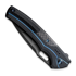 We Knife Exciton, Black Titanium, Twill CF, Black Stonewash WE22038A-2
