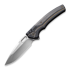 We Knife Exciton, Black Titanium, Twill CF, Silver BB WE22038A-1