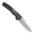 We Knife Exciton, Black Titanium, Twill CF, Silver BB WE22038A-1