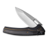 We Knife Exciton, Black Titanium, Twill CF, Silver BB WE22038A-1