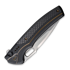 We Knife Exciton, Black Titanium, Twill CF, Silver BB WE22038A-1