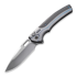 We Knife Exciton, Gray Titanium, Twill CF, Silver BB WE22038A-3