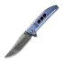 We Knife Ezinta Damasteel, Crystalized Blue/Purple Titanium WE22041-DS1