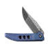 We Knife Ezinta Damasteel, Crystalized Blue/Purple Titanium WE22041-DS1