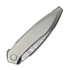 We Knife Fluxor Damasteel, Polished Bead Blast Titanium WE23071-DS1
