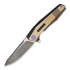 We Knife Framelock Black/Gold 折叠刀 603B