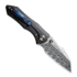 We Knife High-Fin Damascus folding knife WE22005-DS1