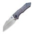 We Knife High-Fin XL sulankstomas peilis, Diamond Pattern Flamed Ti, Satin WE24010-5
