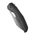 We Knife Ignio Damasteel, Black Titanium, Timascus Clip WE22042B-DS1