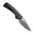 We Knife Nefaris Damasteel, Black Titanium/Nebula Fat CF WE22040F-DS1