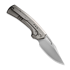 We Knife Nefaris, Titanium, Polished Bead Blasted WE22040D-2