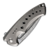 We Knife Nexusia Damasteel, Polished Bead Blasted Titanium WE22044-DS1