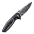 We Knife Nitro Mini, Black Titanium, Nebula Fat CF Inlay WE22015-DS1