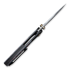 We Knife Nitro Mini, Black Titanium, Nebula Fat CF Inlay WE22015-DS1
