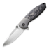 We Knife Nitro Mini, Gray Titanium, Marble CF Inlay WE22015-1