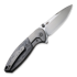 We Knife Nitro Mini, Gray Titanium, Marble CF Inlay WE22015-1