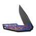 We Knife OAO, Black Ti/Timascus, Black SW/Brushed WE23001-4