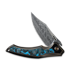 We Knife Orpheus Damasteel, Bronze/Black Ti, Arctic Storm Fat CF WE23009-DS1