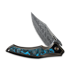 We Knife Orpheus Damasteel, Bronze/Black Ti, Arctic Storm Fat CF WE23009-DS1
