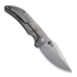 We Knife Riff-Raff, Gray Titanium, Gray Stonewash WE22020B-3