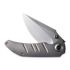 We Knife Riff-Raff, Titanium, Polished Bead Blasted WE22020B-4