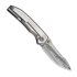 We Knife Ryson Damasteel kääntöveitsi, Gray Titanium WE24086-DS1
