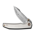 We Knife Ryson Damasteel kääntöveitsi, Gray Titanium WE24086-DS1