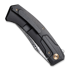 Coltello pieghevole We Knife Shuddan Hakkapella Damasteel, nero 21015-DS1