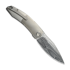 We Knife Sine Wave Damasteel, Polished BB/Satin Ti WE23069B-DS1