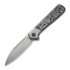 We Knife Soothsayer Aluminum Foil Carbon kääntöveitsi, Bead Blasted WE20050-3