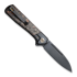 We Knife Soothsayer Copper Foil Carbon foldekniv, black stonewash WE20050-2