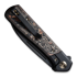We Knife Soothsayer Copper Foil Carbon foldekniv, black stonewash WE20050-2