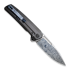 We Knife Speedster kääntöveitsi, Heimskringla damasteel 21021B-DS1