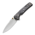 We Knife Subjugator kääntöveitsi, marble carbon fiber WE21014D-1