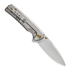We Knife Subjugator kääntöveitsi, marble carbon fiber WE21014D-1