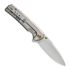 We Knife Subjugator 折叠刀, marble carbon fiber WE21014D-1