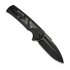 We Knife Sylox, Black Ti/Aluminum Foil CF, Black SW WE24027-1