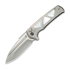 Coltello pieghevole We Knife Sylox, Gray Ti/Mother Of Pearl, Satin WE24027-4