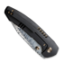 We Knife Trogon Damascus, Black Titanium WE22002B-DS1