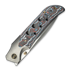We Knife WE-Guthrie, Gray Ti/Nebula Fatcarbon, Polished/Satin WE23072B-3