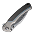 We Knife Ziffius Damascus, Gray Titanium/Twill CF WE22024A-DS1