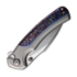 We Knife Ziffius, Gray/Flamed Titanium, Satin WE22024D-4