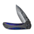 We Knife Zizzit Damasteel, Black Titanium/Timascus WE23031-DS1
