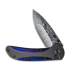 We Knife Zizzit Damasteel, Black Titanium/Timascus WE23031-DS1