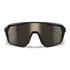 Wiley X Citadel Matte Black and Tan Frame with CAPTIVATE&trade; Tungsten Mirror Lens