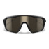Wiley X Citadel Matte Black and Tan Frame with CAPTIVATE™ Tungsten Mirror Lens